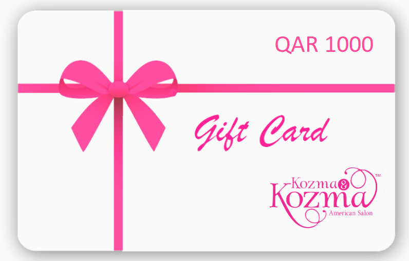 Kozmaandkozma Gift cards QAR 1000