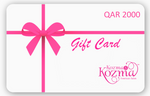 Kozmaandkozma Gift cards QAR 2000