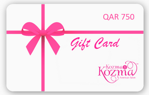 Kozmaandkozma Gift cards QAR 750